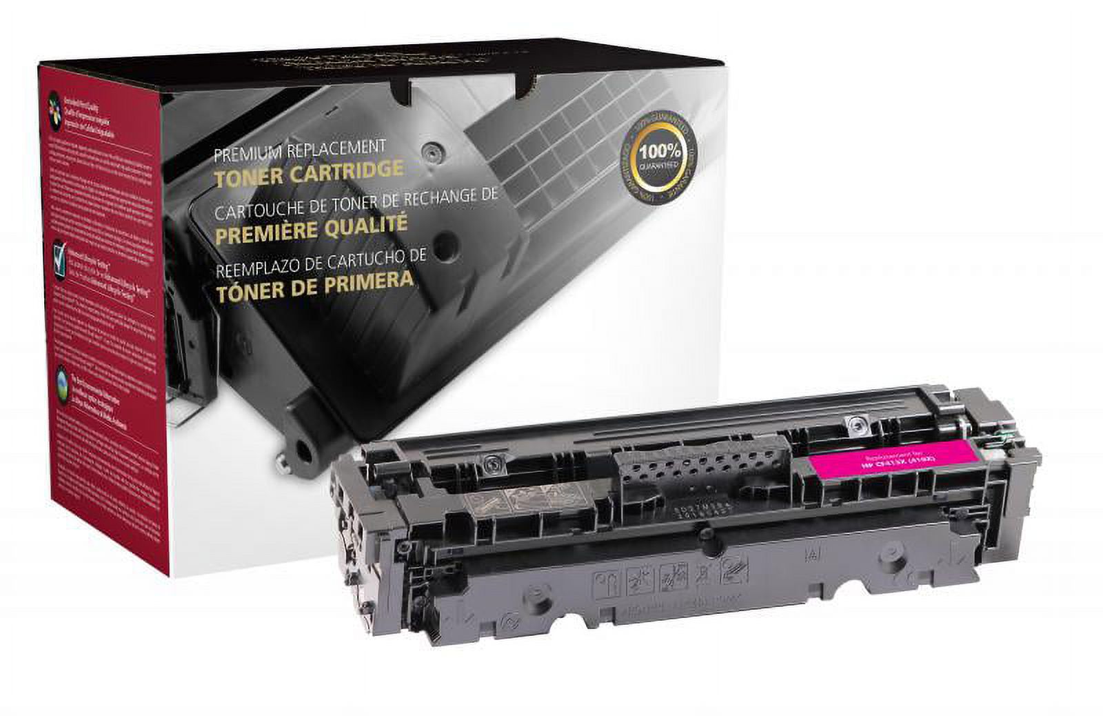 Clover Imaging Remanufactured High Yield Magenta Toner Cartridge for CF413X ( 410X) - image 1 of 4