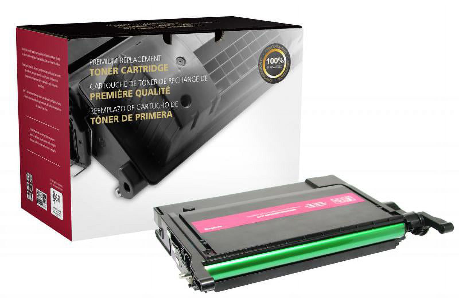 Clover Imaging Remanufactured High Yield Magenta Toner Cartridge for Samsung CLP-M660A/CLP-M660B - image 1 of 2
