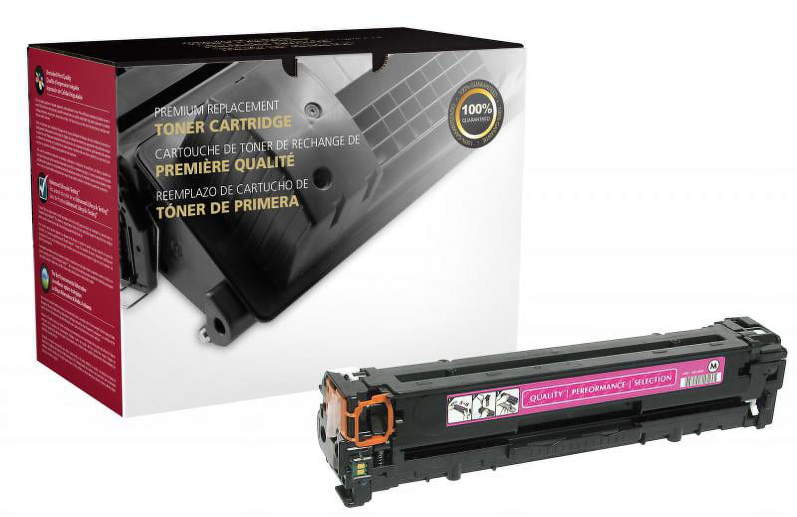 Remanufactured Clover Imaging Magenta Toner Cartridge for CB543A ( 125A)