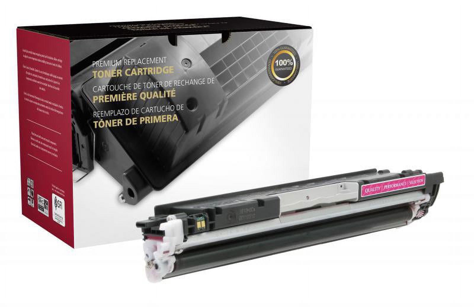 Remanufactured Clover Imaging Magenta Toner Cartridge for CF353A ( 130A)