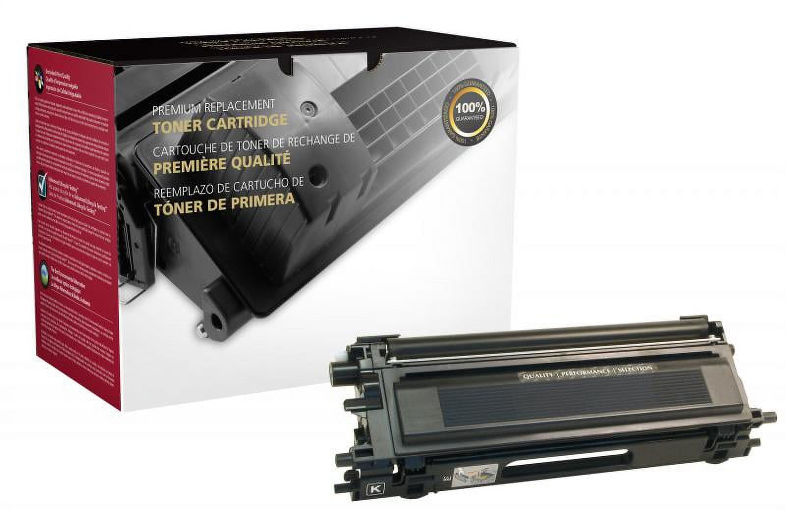 Clover Imaging - Remanufactured Toner - TN115 Toner Black High Yield Remanufactured Replacement for the for Black - image 1 of 6