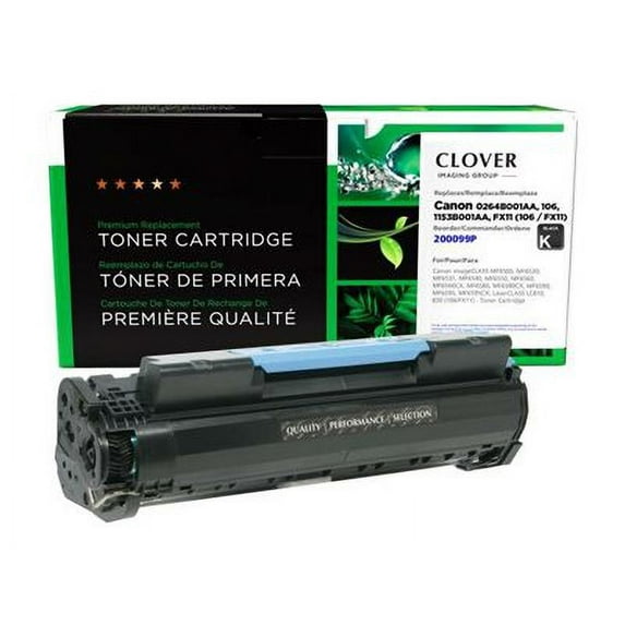 Remanufactured Clover Imaging Universal Toner Cartridge for Canon 0264B001AA/1153B001AA (106/FX11)