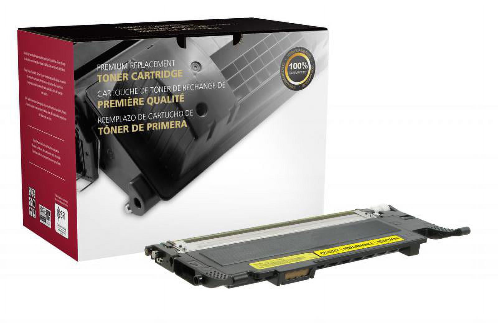 Clover Imaging Remanufactured Yellow Toner Cartridge for Samsung CLT-Y407S - image 1 of 2