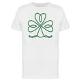 thumbnail image 1 of Clover In Celtic Knot T-Shirt Men -Image by Shutterstock, Male x-Large, 1 of 2