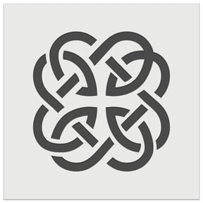 Clover Irish Celtic Knot DIY Cookie Wall Craft Stencil - 3.5 Inch