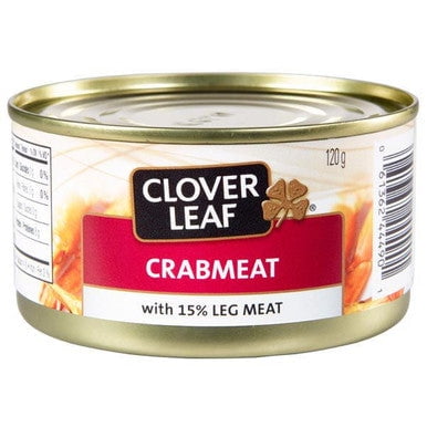 Clover Leaf Crabmeat, 120g/4.2 oz