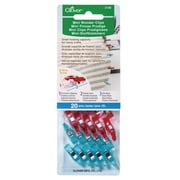 Clover Mini Wonder Clips Red & Blue 20/Pkg