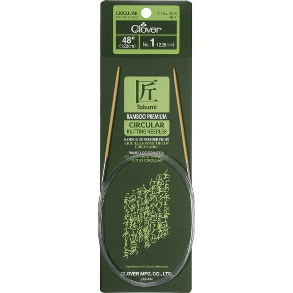 Takumi Bamboo 48" Circular Knitting Needle