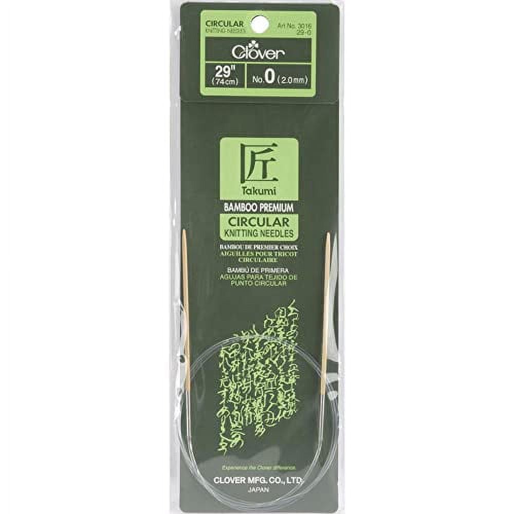 Takumi Aiguilles À Tricoter Circulaires En Bambou 40 Cm 100% Polyester