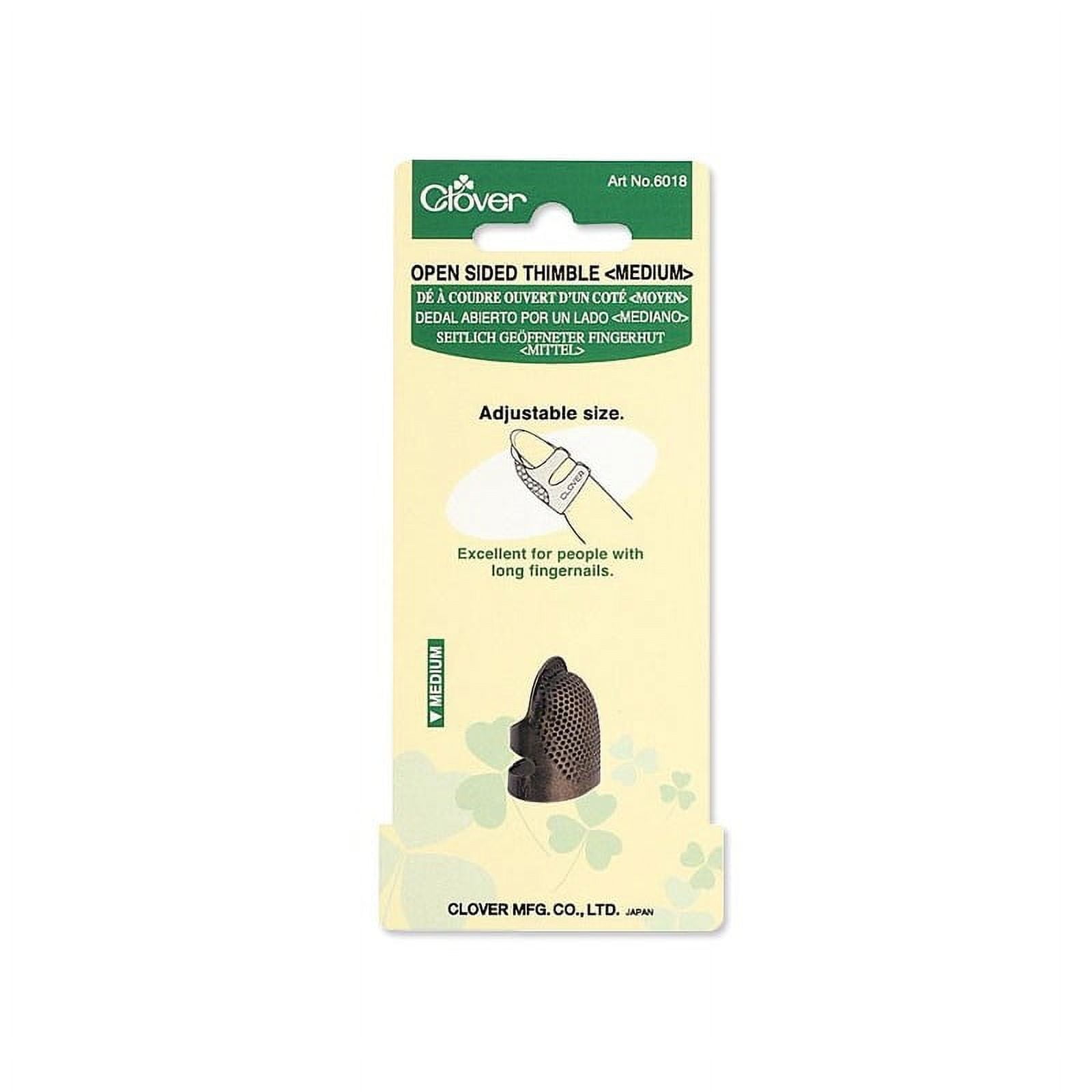 Clover Open Sided Thimble, Small