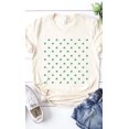 thumbnail image 1 of Clover Pattern Graphic Tee T-Shirt PLUS, 1 of 10