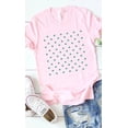 thumbnail image 1 of Clover Pattern Graphic Tee T-Shirt, 1 of 10