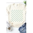 thumbnail image 1 of Clover Pattern Graphic Tee T-Shirt, 1 of 10