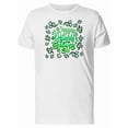 thumbnail image 1 of Clover Pattern St Patricks T-Shirt Men -Image by Shutterstock, Male Small, 1 of 4