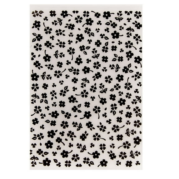 Clover Plastic Embossing Folder Stencil Template DIY Craft Making Pattern Background Paper Cards Scrapbooking Album