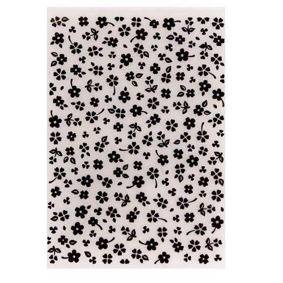Clover Plastic Embossing Folder Stencil Template DIY Craft Making Pattern Background Paper Cards Scrapbooking Album