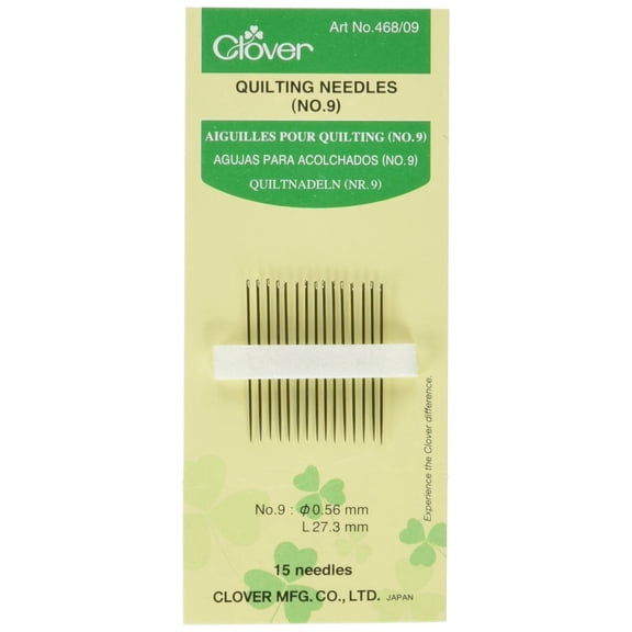 Clover Hand Needle Quilting #9 15pc