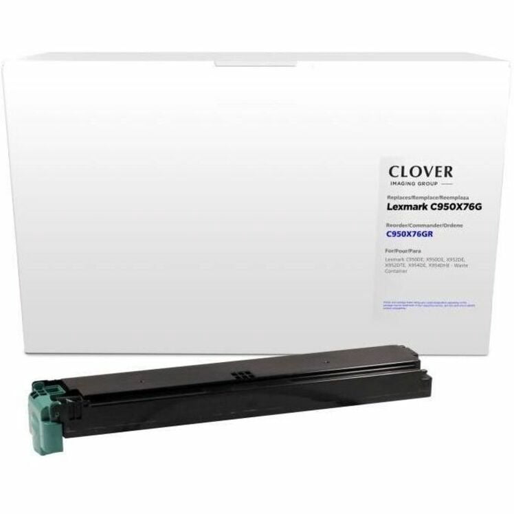 Remanufactured Clover Imaging Waste Container for Lexmark C950