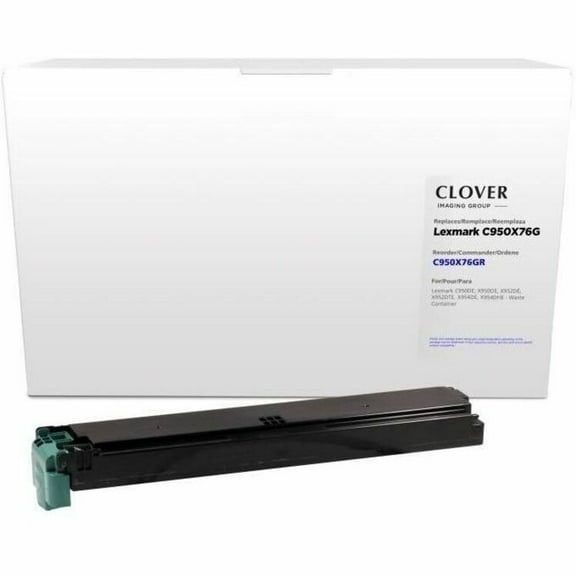 Remanufactured Clover Imaging Waste Container for Lexmark C950