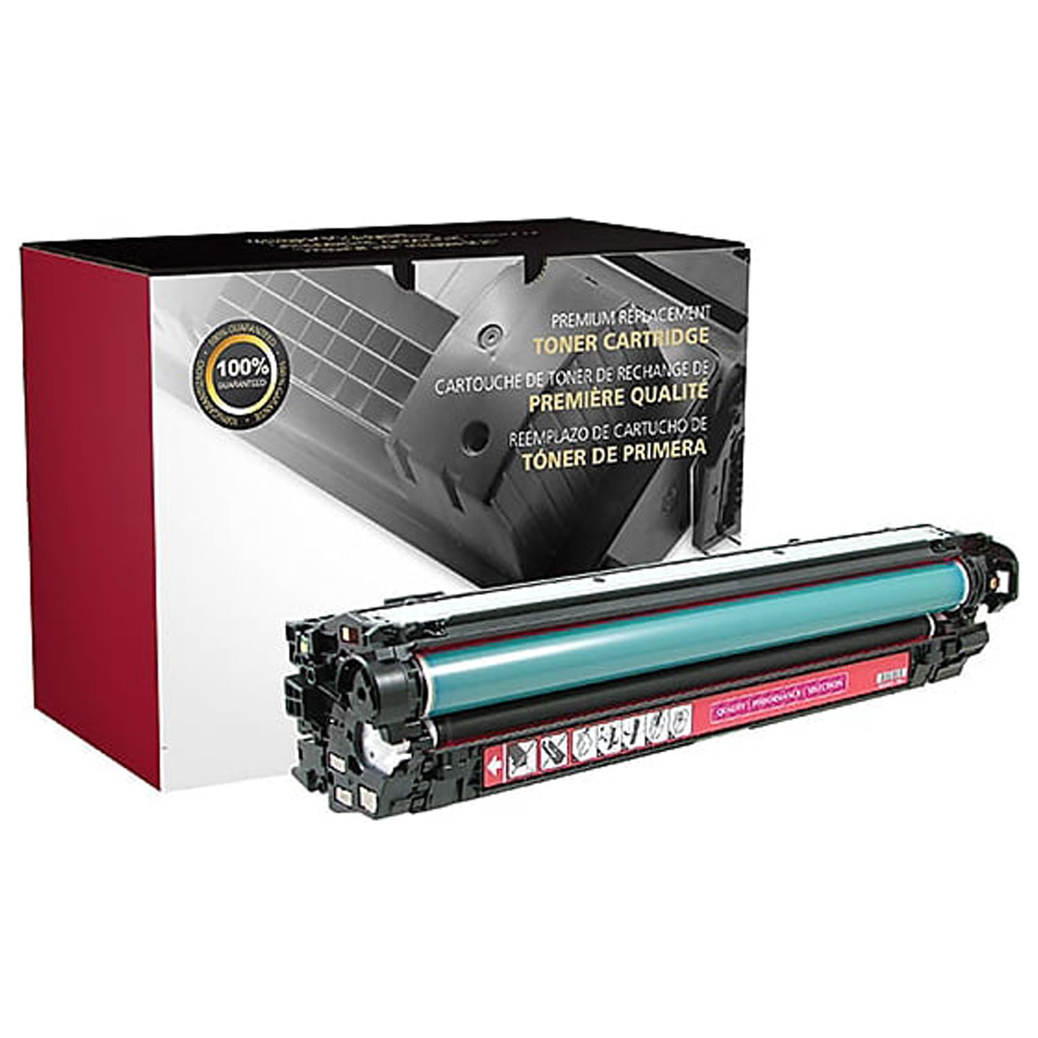Remanufactured Clover Magenta Toner Cartridge for HP CE343A HP 651A 200625P