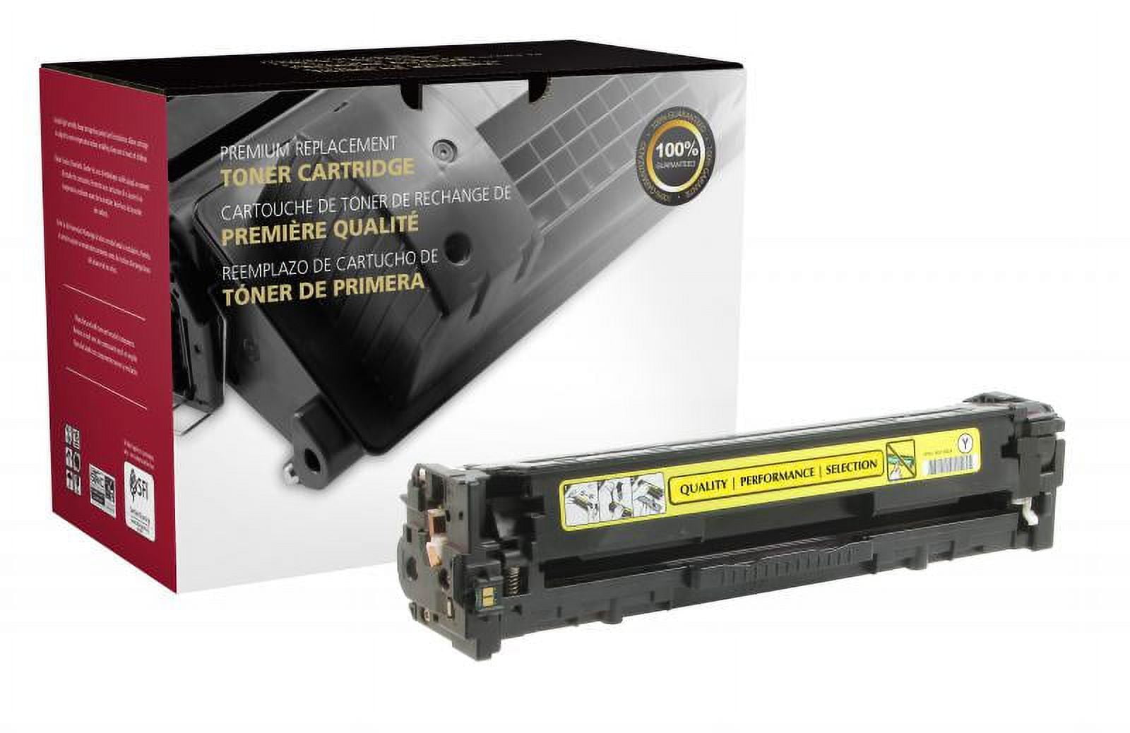 Remanufactured Clover Yellow Toner Cartridge for HP CF212A HP 131A 200620P