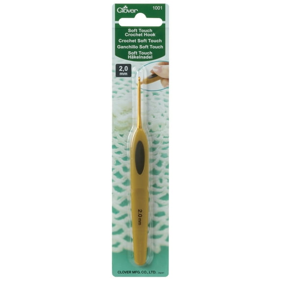 Clover Soft Touch Crochet Hook 2.00mm