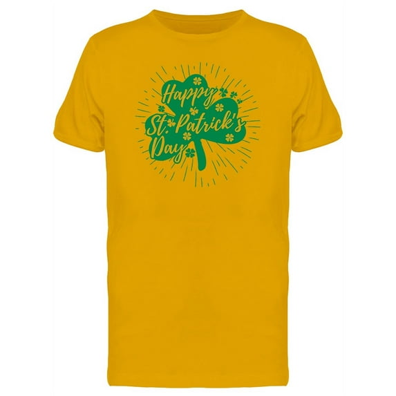 Clover St Patricks Day Graphic Tee Men's -Image by Shutterstock