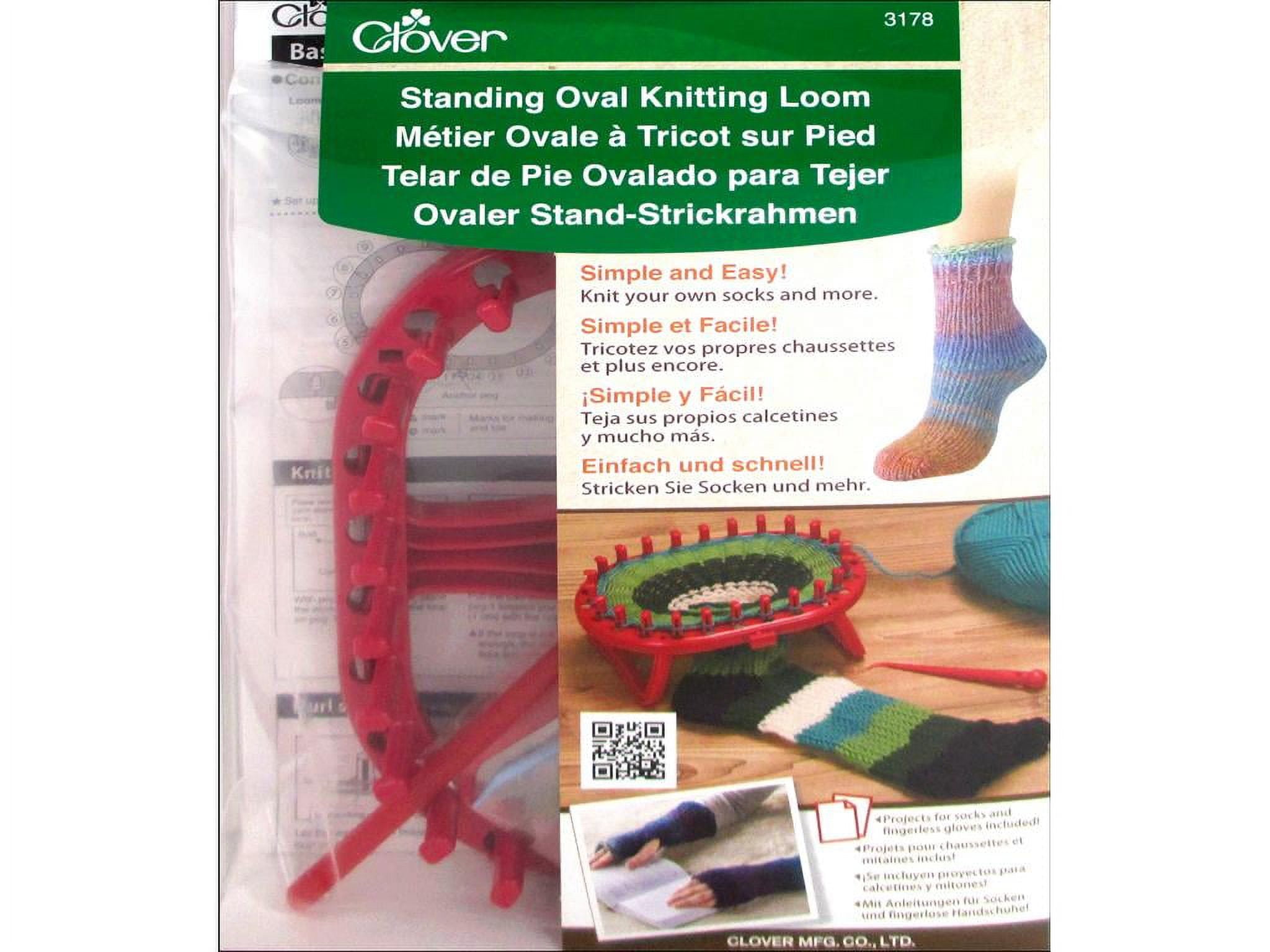 Clover Standing Oval Knitting Loom
