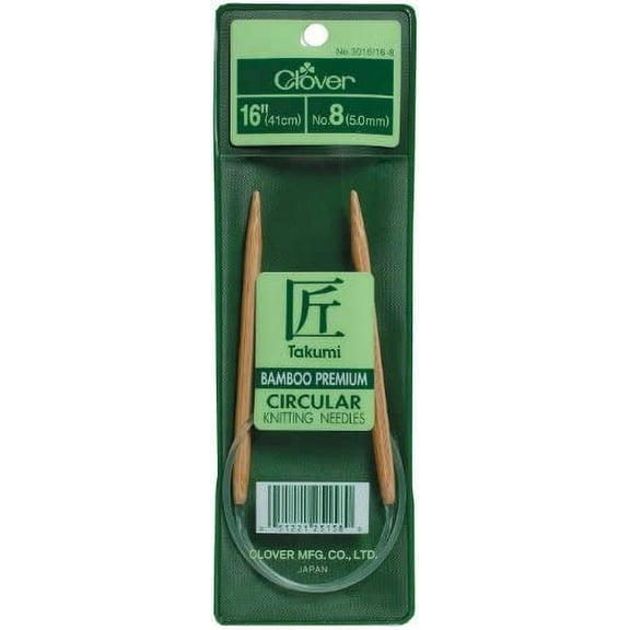 Takumi Bamboo 16" Circular Knitting Needle