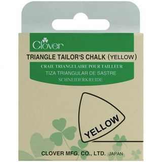 Clover Triangle Tailor's Chalk Different Colors (White) 