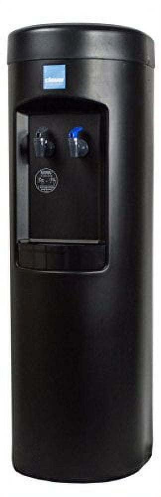 Clover Water Dispenser Room Temp and Cold Bottleless with Conversion Kit -Black