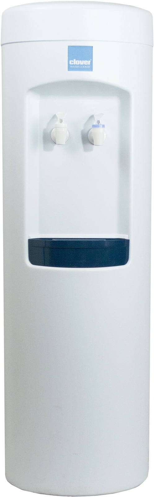 Clover Water Dispenser Room Temp and Cold Bottleless with Conversion Kit, Install Filter-White