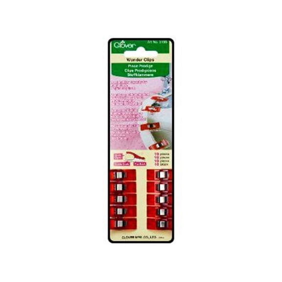 Clover Wonder Clips, 10 Count