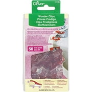 Clover Wonder Clips-50/Pkg