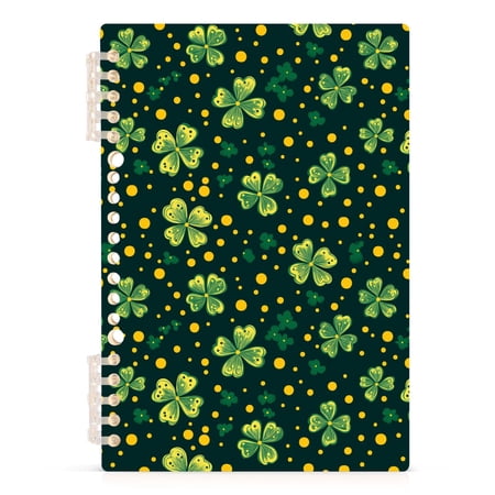 Clover and Dots Notebooks 1-subject Journal 60 Sheets A5 College Ruled Paper Detachable Ring 8.3"x5.7"