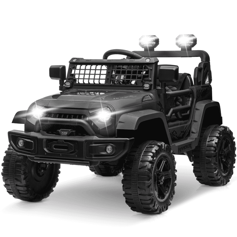 Clovercat 12V Battery Operated Ride On Jeep Car, Remote Control