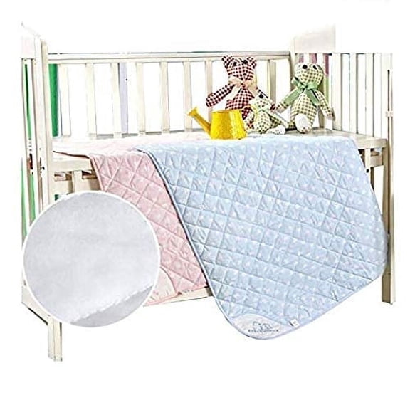 Clovercat 35x27” Reusable Bed Pads, Waterproof Mattress Protector for Incontinence Care for Toddlers, Adults, and Seniors, Large, 2 Pack