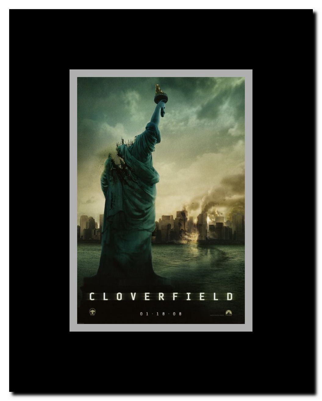 Cloverfield Framed Movie Poster