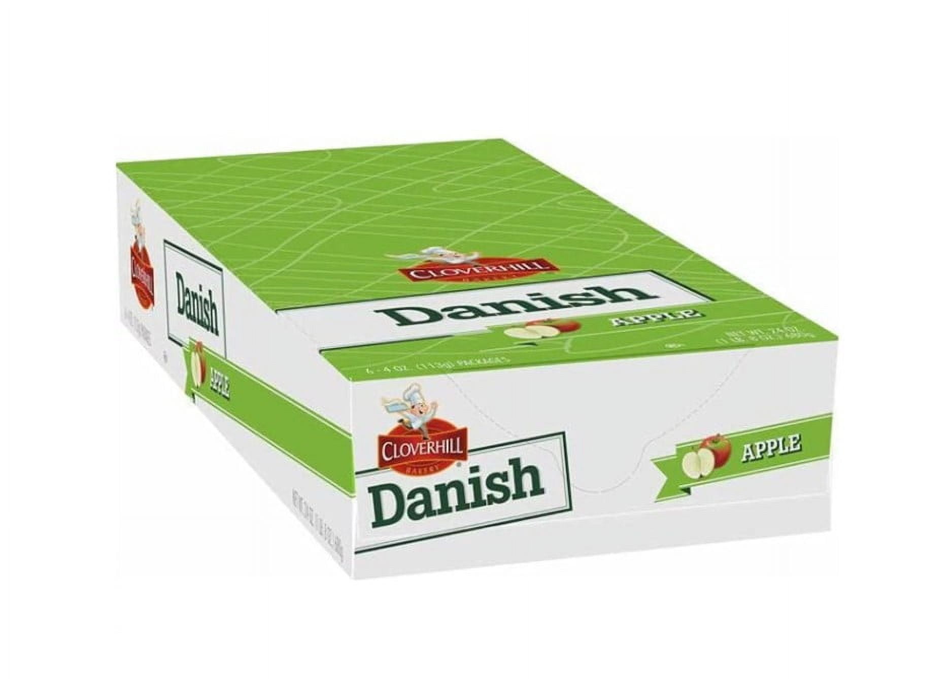 Cloverhill Bakery Danish, Apple - 24 oz (6-Pack)