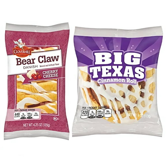 Cloverhill Big Texas & Cherry Danish | 12 Pack
