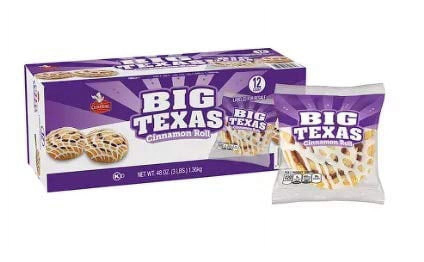 Cloverhill Big Texas Cinnamon Roll (4 oz. roll, 12 ct.) minimum of 2orders