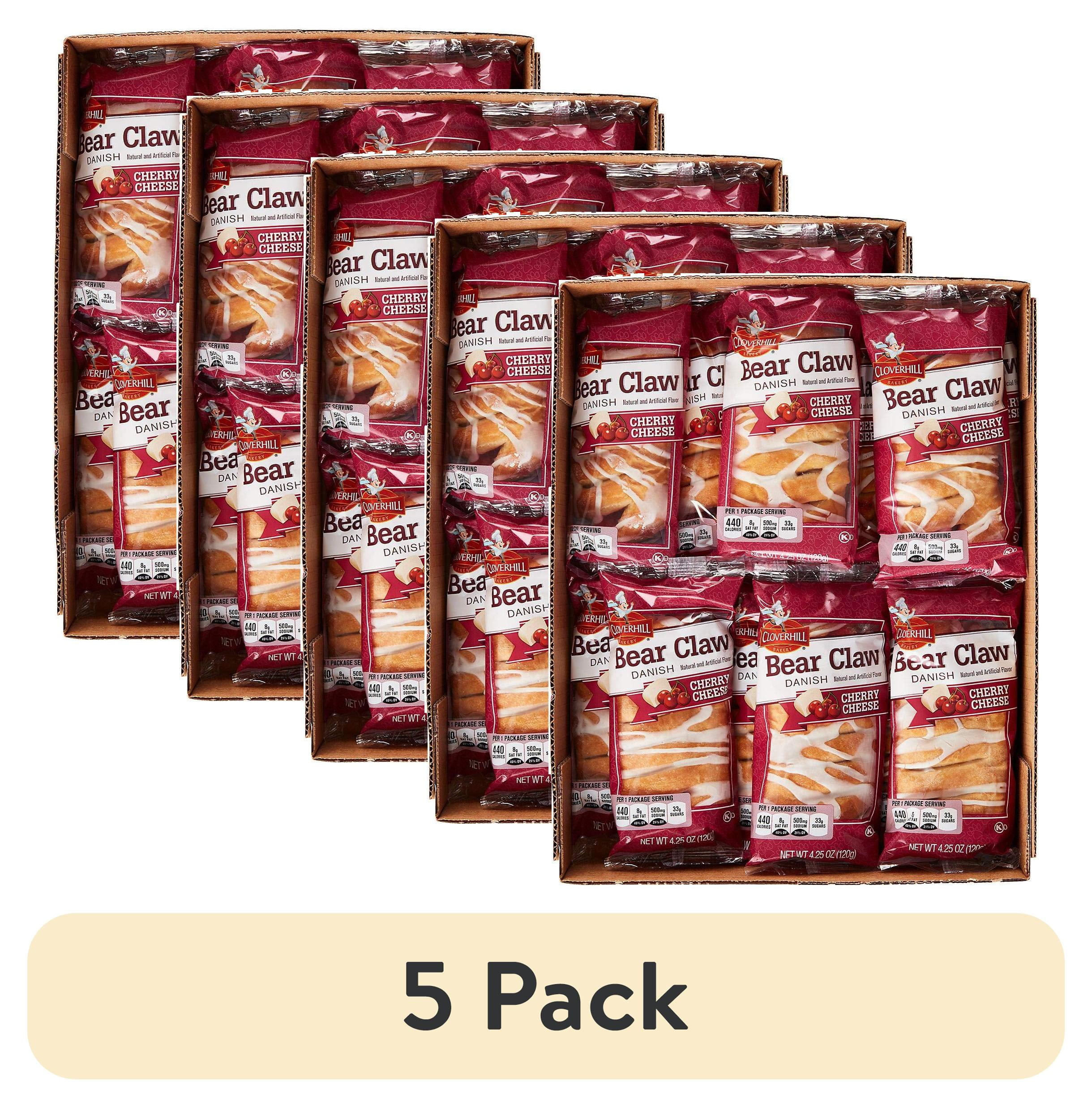 (5 pack) Cloverhill Cherry & Cheese Danish, 4.25 oz. ea. 16 ct