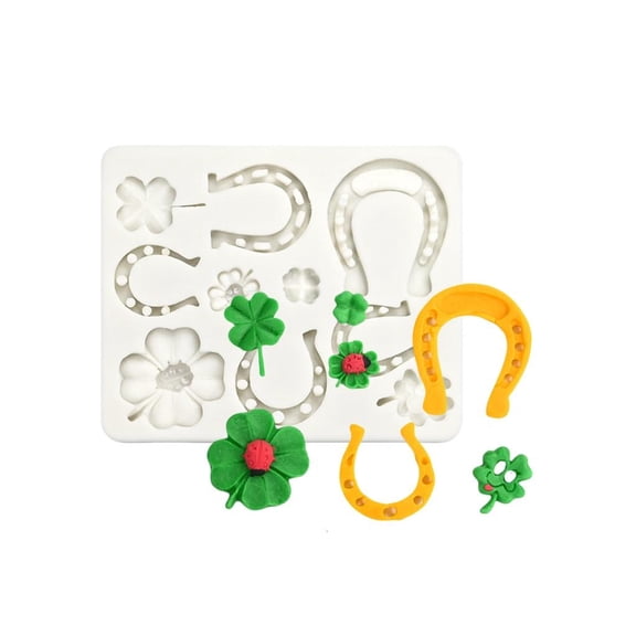 Clovers Cup Shape Silicone Mould for Chocolate Candy Making 3D Designs Chocolate