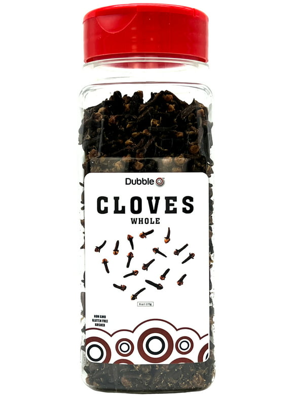 Cloves Spice - 7 oz. - Premium Whole Cloves - Non GMO, Kosher, Halal, Gluten Free - Dubble O Brand