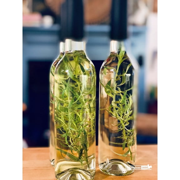 Clovis Reims France Tarragon Vinegar - 34 fl oz French Wine Vinegar and Tarragon