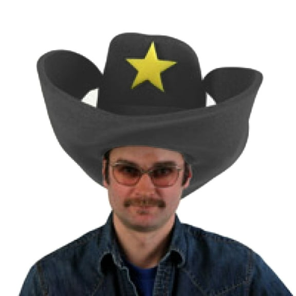 Clown Antics Super Size 50 Gallon Cowboy Hats - Grey (28")