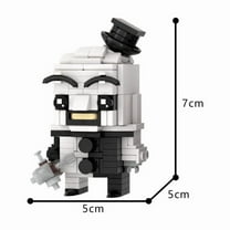 Clown Art Building Blocks Model, Lovely Educational Halloween Decorations Collectibles, Fun Assembly BuildingToys, Must-Have for Halloween Perfect Gifts for Boys & Girls All Ages