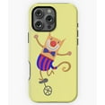 thumbnail image 1 of Clown Cat On A Unicycle Circus Phone Case for iPhone 16 15 14 13 12 11 Pro Max, 1 of 2