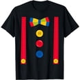 thumbnail image 1 of Clown Circus Carnival Costume Birthday Theme Kids Party T-Shirt, 1 of 5