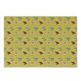 thumbnail image 1 of Clown Cutting Board, Birthday Party Themed Continuous Pattern of Balloons Flags and Circus Animals, Decorative Tempered Glass Cutting and Serving Board, in 3 Sizes, by Ambesonne, 1 of 2